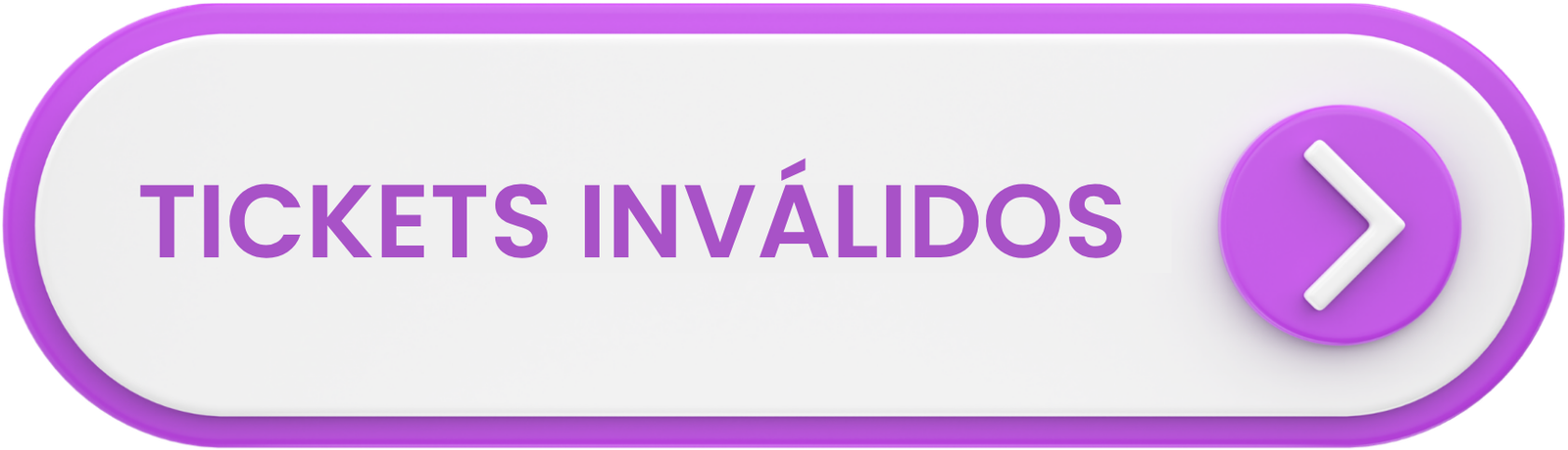 Tickets inválidos